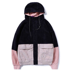 90s Kids Corduroy Hooded Jacket