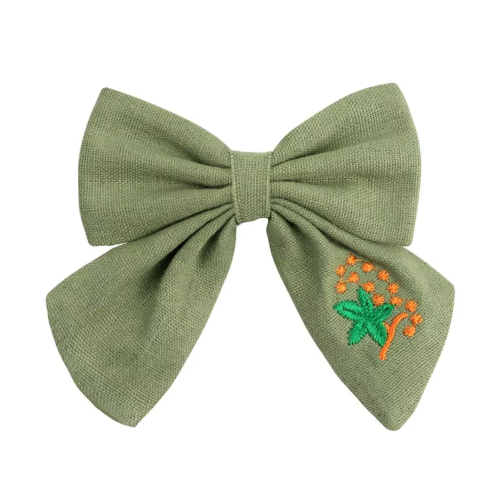 Cottagecore Hair Bow Clip