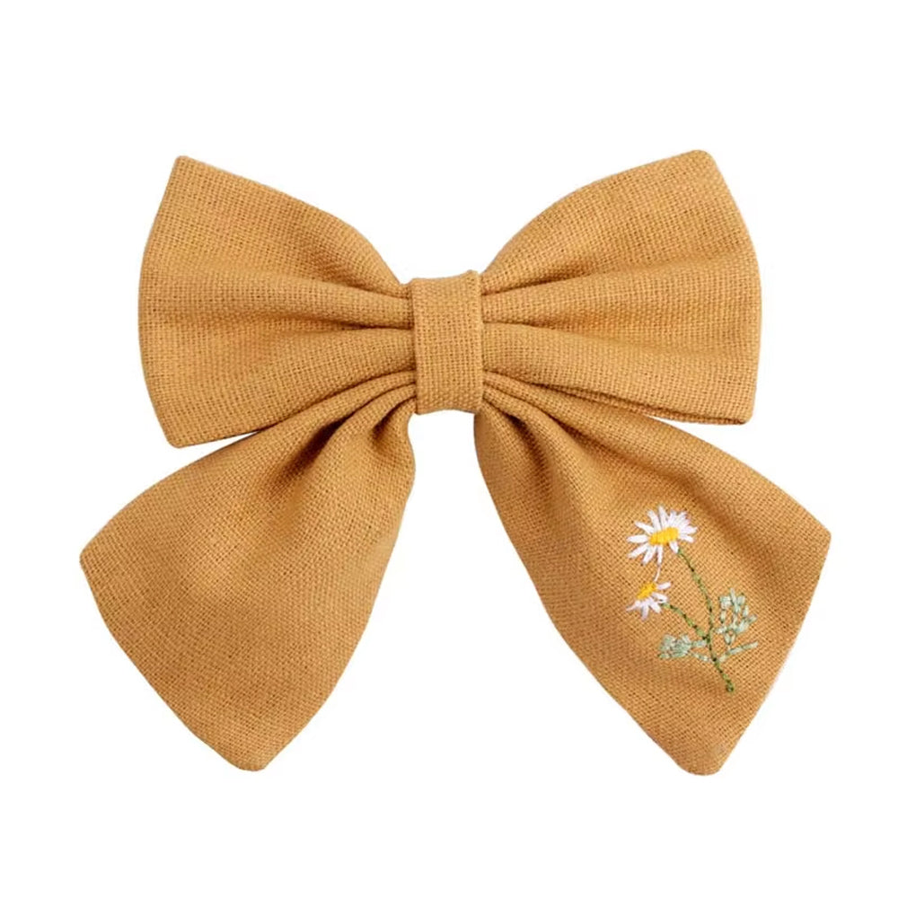 Cottagecore Hair Bow Clip