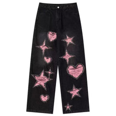Emo Phase Wide-Leg Jeans