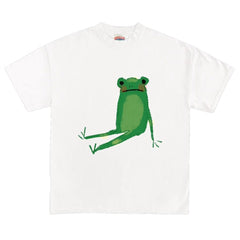Comfy Frog Print Tee