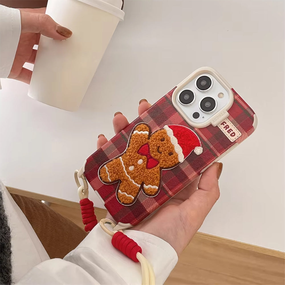 Gingerbread Man iPhone Case