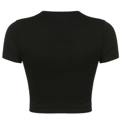 Grunge Aesthetic Angel Wings Crop Top
