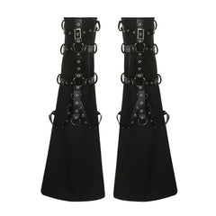 Grunge Aesthetic Flare Leg Warmers