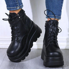 Neon Tornado Platform Boots