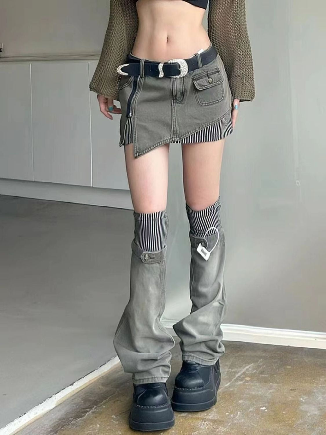 American Dream Skirt & Leg Warmers Set