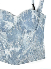 Embroidered Lace Camisole