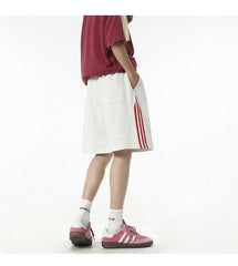 Blokette Aesthetic Bows Side Stripe Shorts