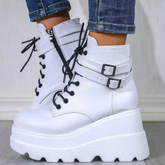 Neon Tornado Platform Boots
