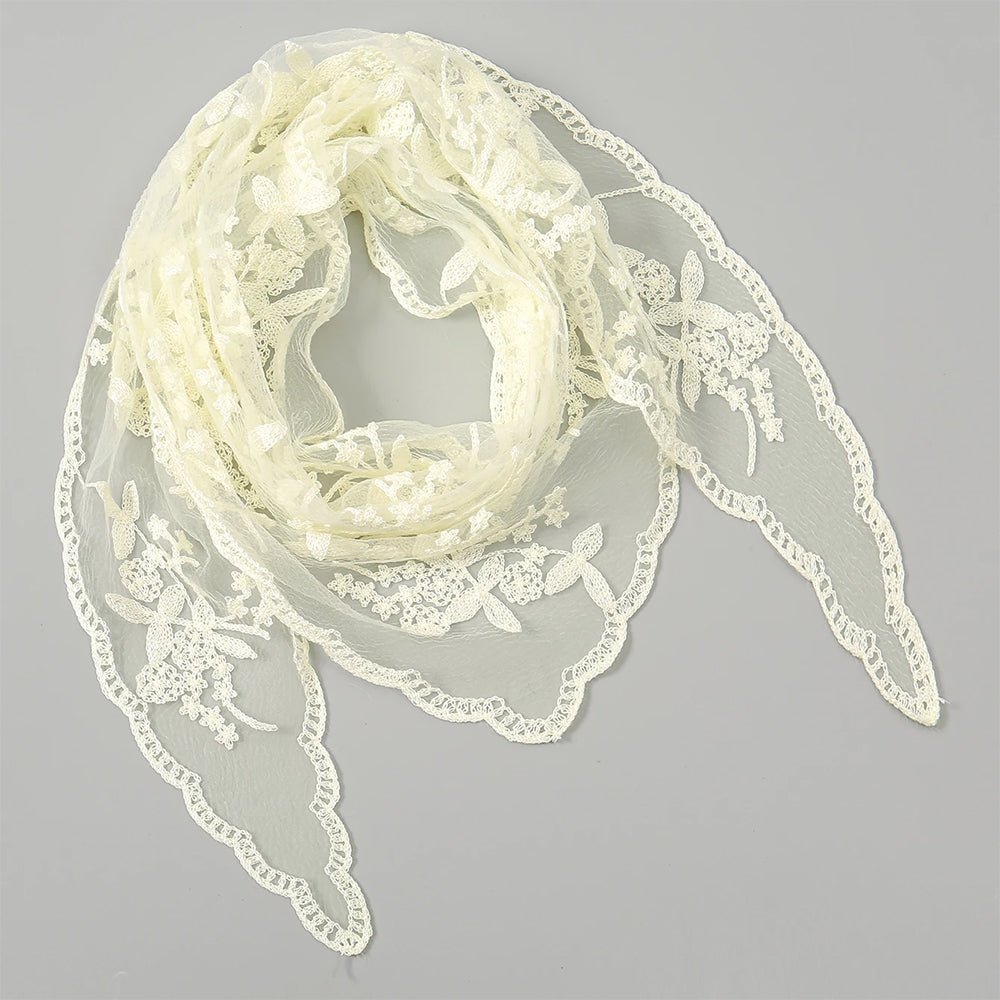 All Eyes On Her Lace Hair Scarf
