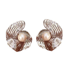 Ocean Whisper Shell Earrings
