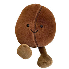 Coffee Bean Plush Toy