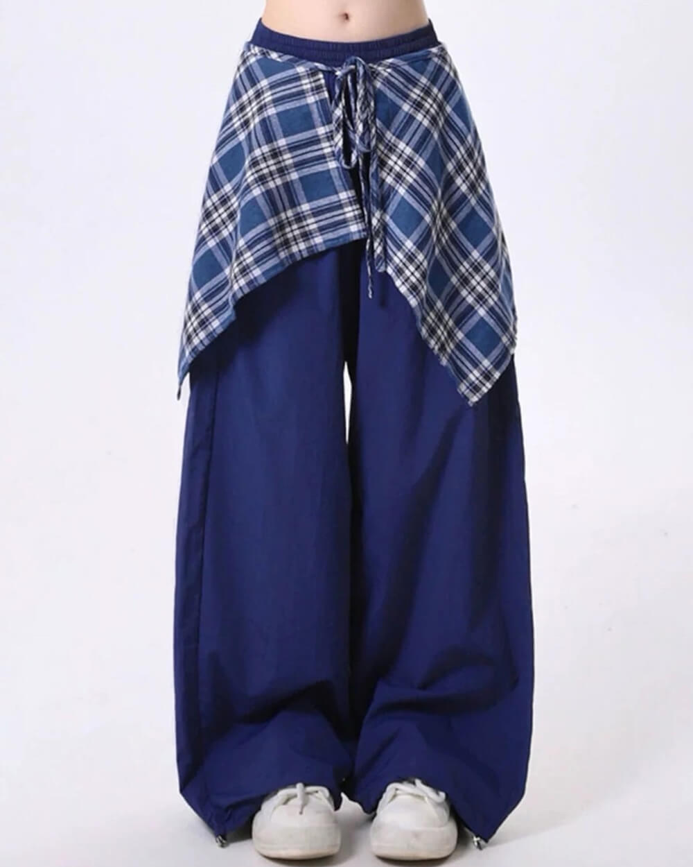 Soft Girl Aesthetic Shirt-Tied Pants