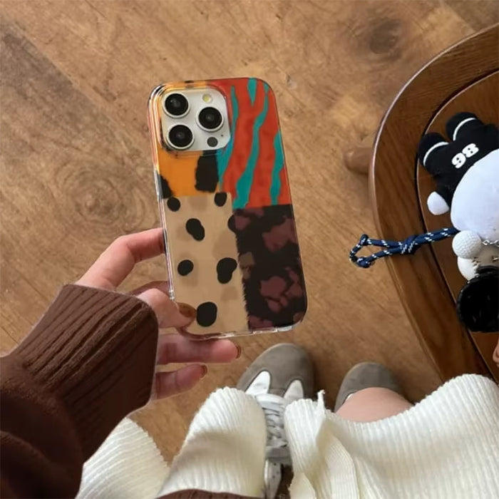 Patterned Iphone Case Patchwork Pattern iPhone Case – OBEEY