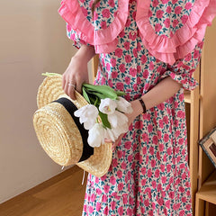 Secret Garden Collar Floral Dress