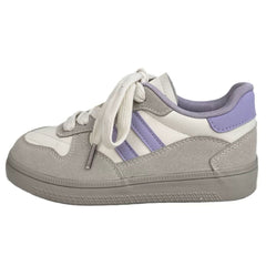 Saturday School Sneakers in Lavender