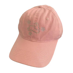 Rhinestone Bunny Y2K Cap