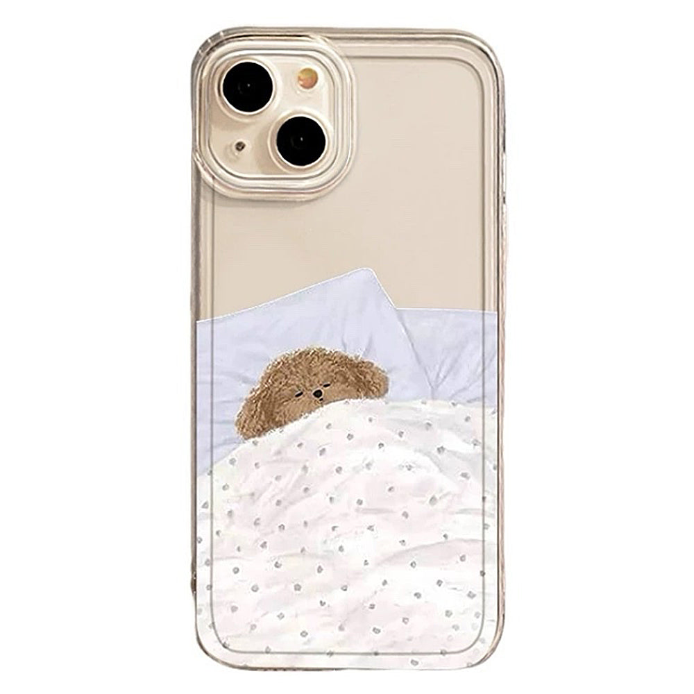 Sleeping Puppy iPhone Case