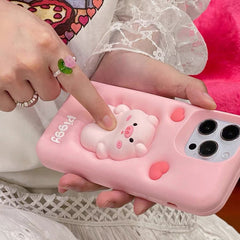 Squishy Pig iPhone Case