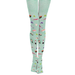 Sushi Print Tights
