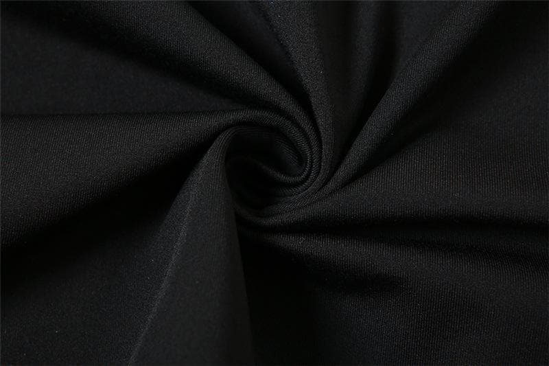 Rückenfreies, solides Midi-Röhrenkleid mit Rüschen aus Netzstoff, ausgehöhlten Rüschen und Schleife