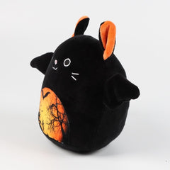 Black Vampire Bat Goth Spooky Squish Plush Toy