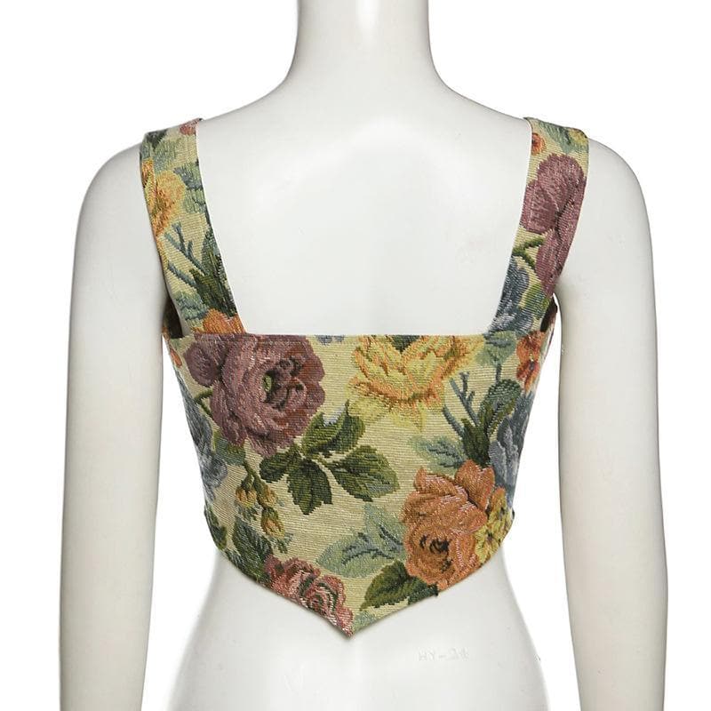 Bustier-Crop-Top mit Schleife und Schnürung