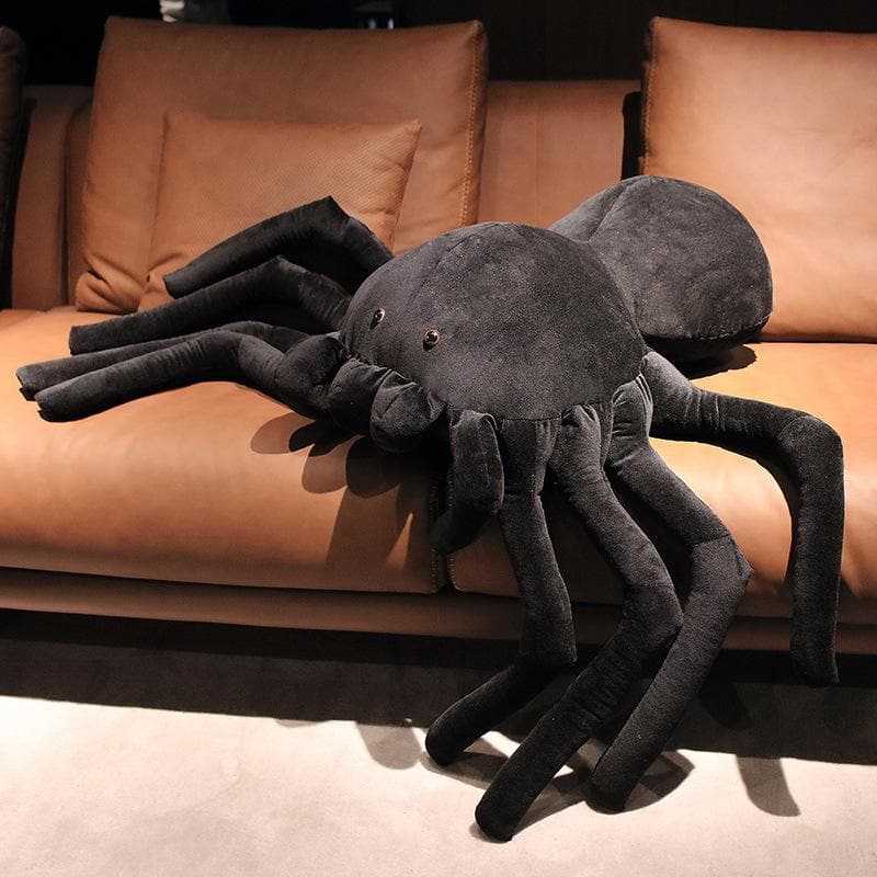 Peluche de araña negra 